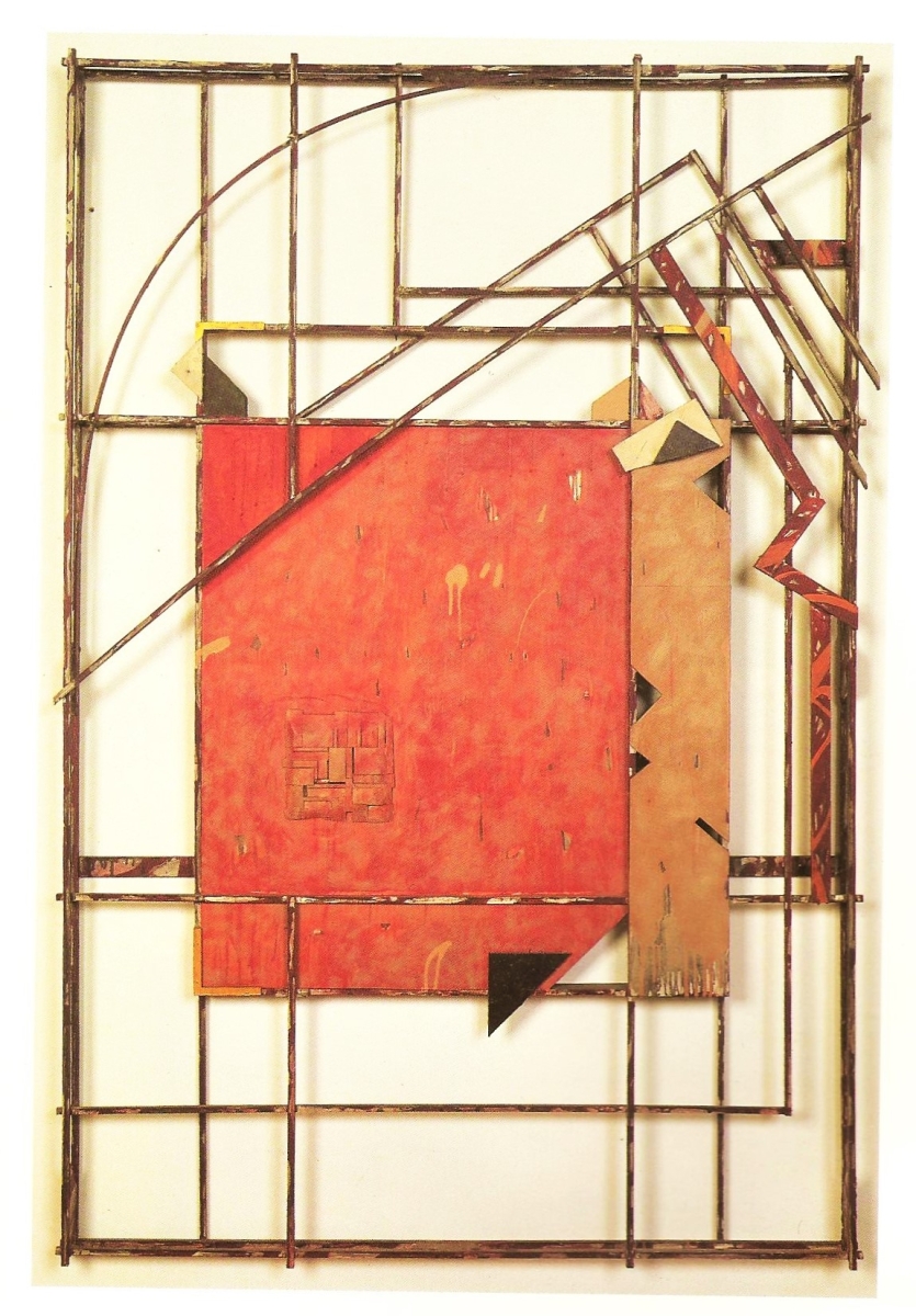 Macao, 1987, Painted wood, 180x100cm